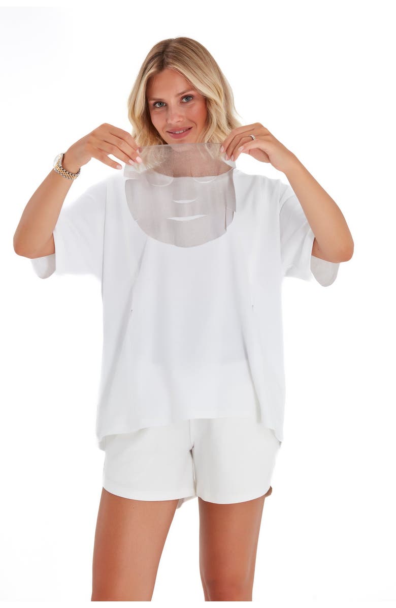 Accouchée FaceCover Reusable Silver Face Mask, Alternate, color, Silver