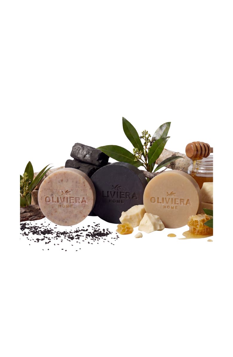 Oliviera Home Purity & Care Bar Soap Trio, Main, color, NO COLOR