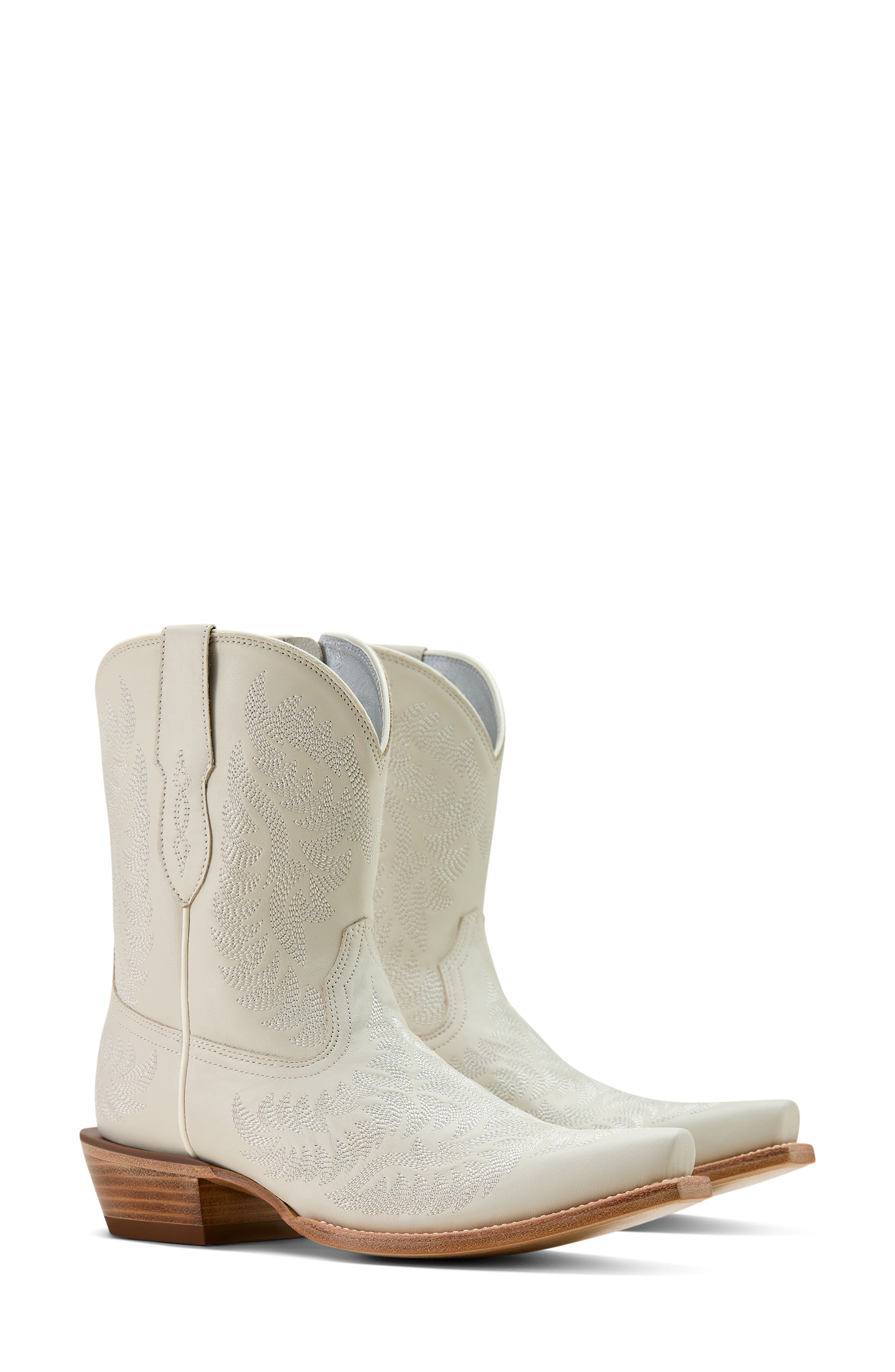 Ariat Cate Western Boot, Alternate, color, White
