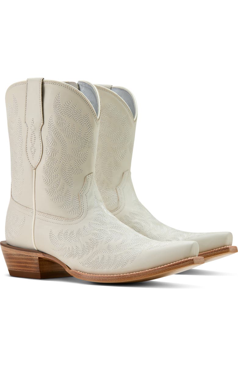 Ariat Cate Western Boot, Alternate, color, White