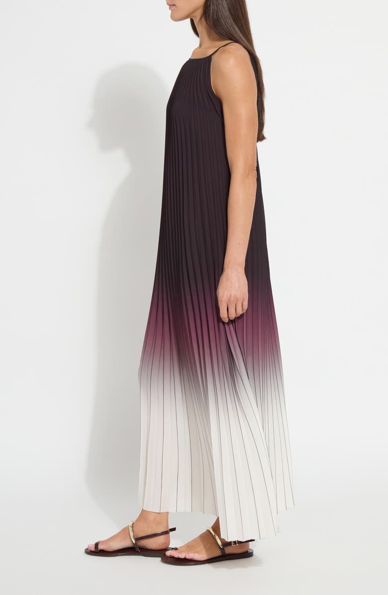 Lysse Lorena Pleated Chiffon Dress, Alternate, color, Red Sangria