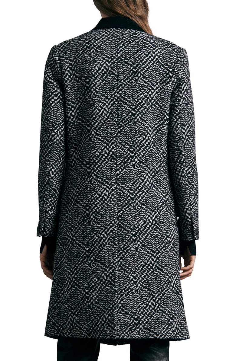 rag & bone Wooster Textured Coat, Alternate, color, 