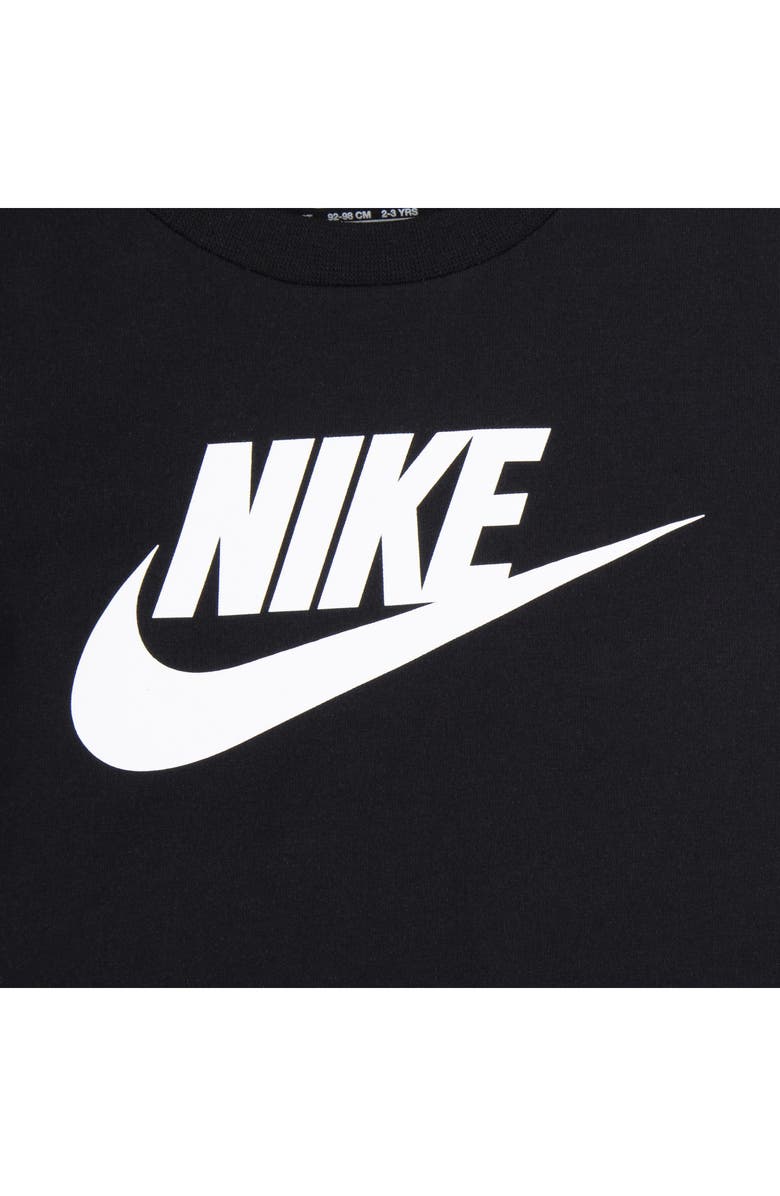 Nike Kids' Club Logo Graphic T-Shirt & Shorts Set, Alternate, color, Black