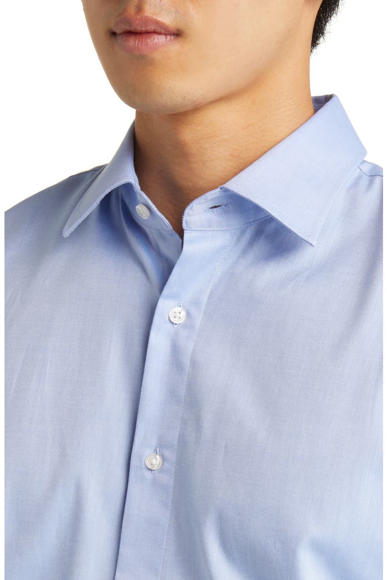Traditional Fit Dress Shirt, Alternate, color, BLUE AZURITE