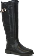 Seven7 Erin Faux Leather Buckle Tall Boot