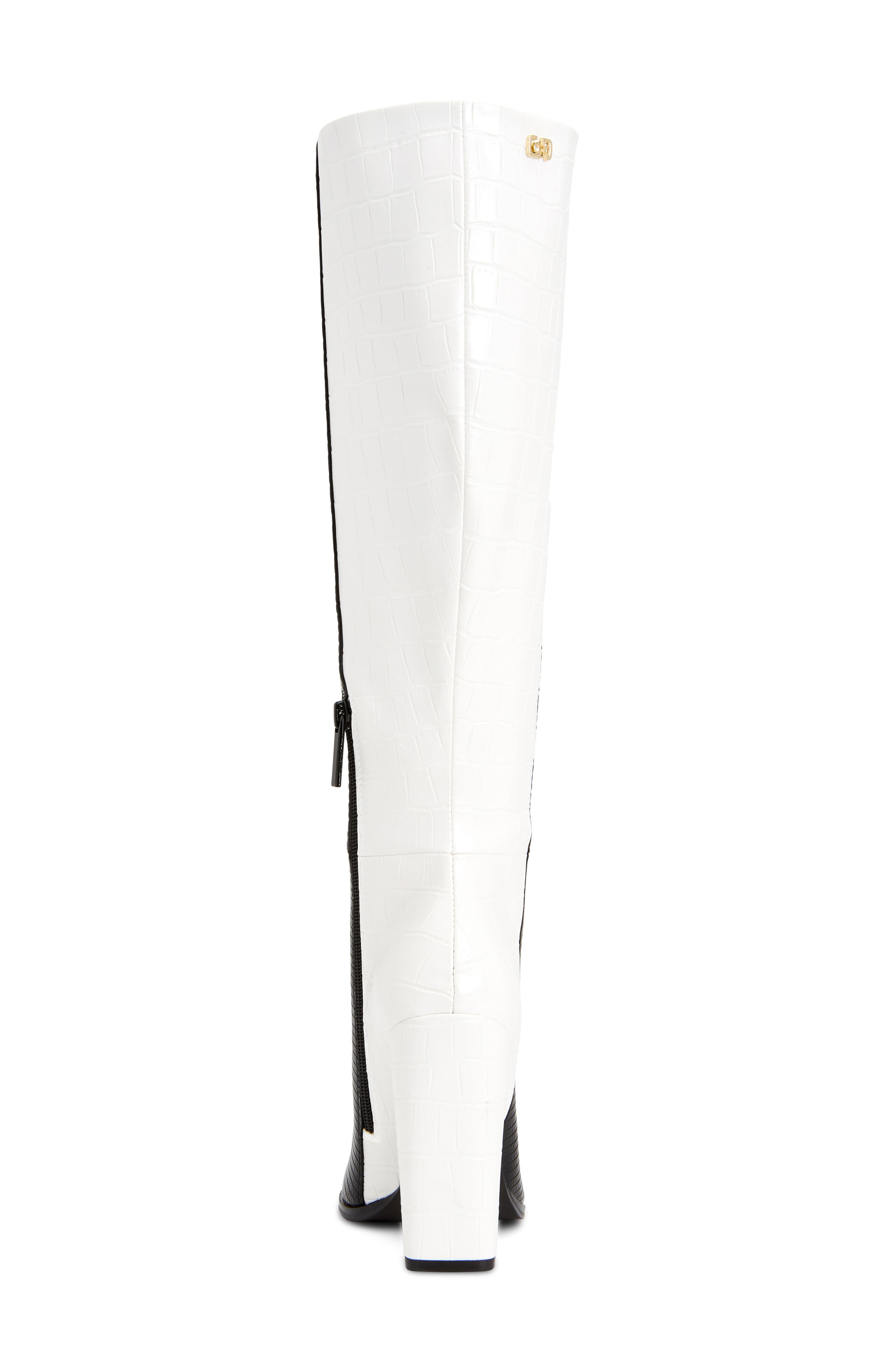 Calvin Klein Kerie Colorblock Knee High Boot, Alternate, color, 