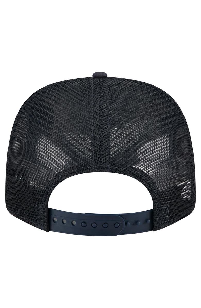 New Era Men's New Era Navy UConn Huskies Primary 9SEVENTY Trucker Stretch-Snap Hat, Alternate, color, 