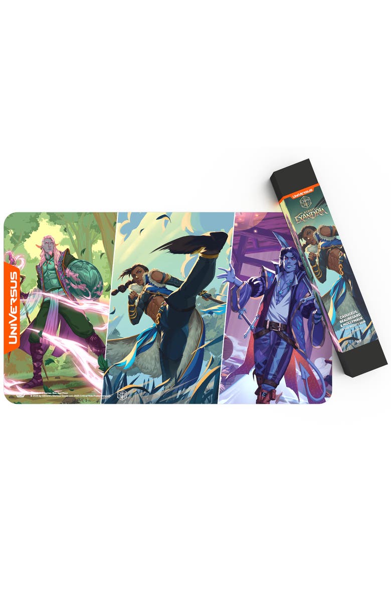 UniVersus Critical Role Heroes Of Exandria Playmat 24X14", Alternate, color, Multicolored