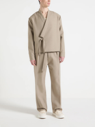 Manière De Voir Robin Textured Wrap Jacket