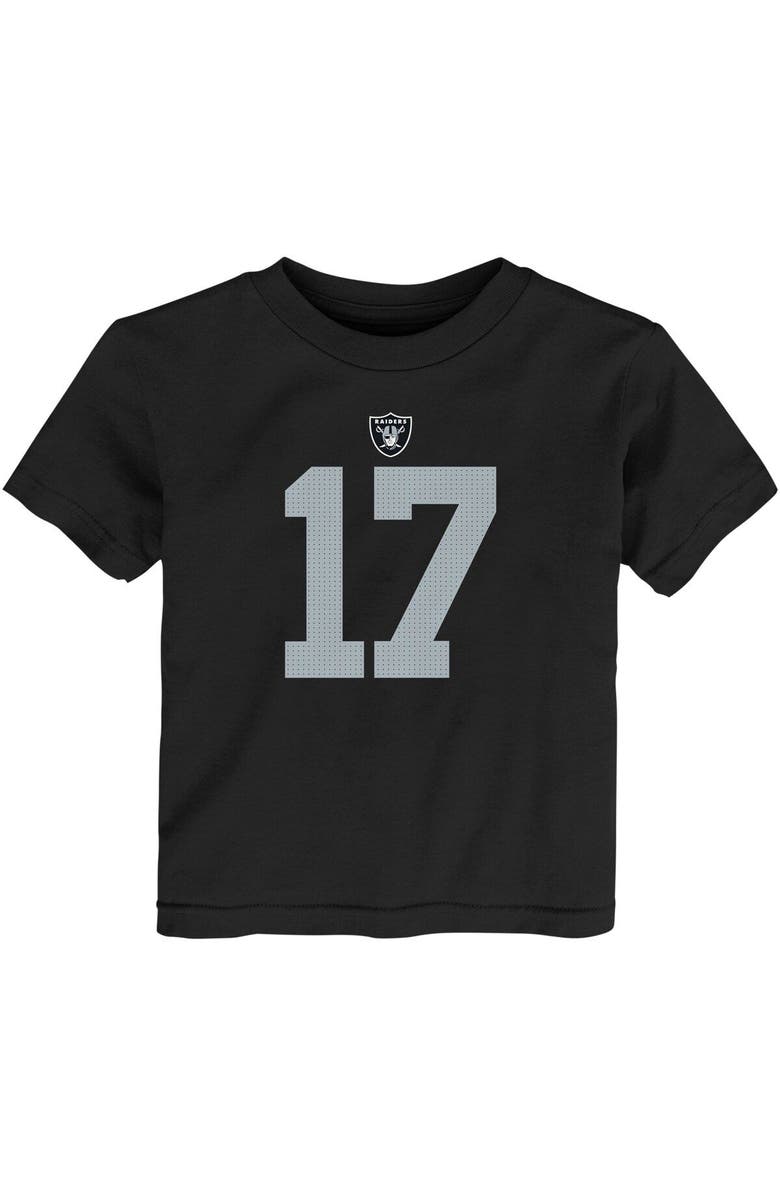 Nike Toddler Nike Davante Adams Black Las Vegas Raiders Player Name & Number T-Shirt, Alternate, color, 