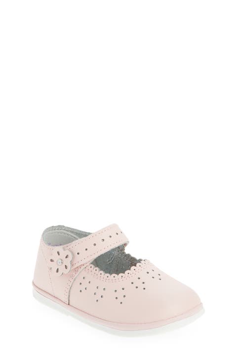 Kids' Mia Scallop Mary Jane Flat (Baby & Walker)