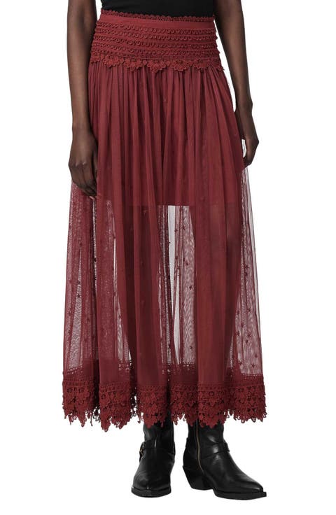 Trixie Lace Maxi Skirt