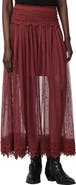 AllSaints Trixie Lace Maxi Skirt