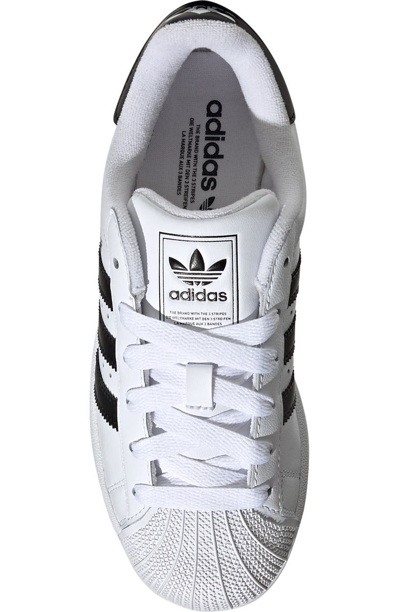 adidas Kids' Superstar Sneaker, Alternate, color, Cloud White/ Black/ White