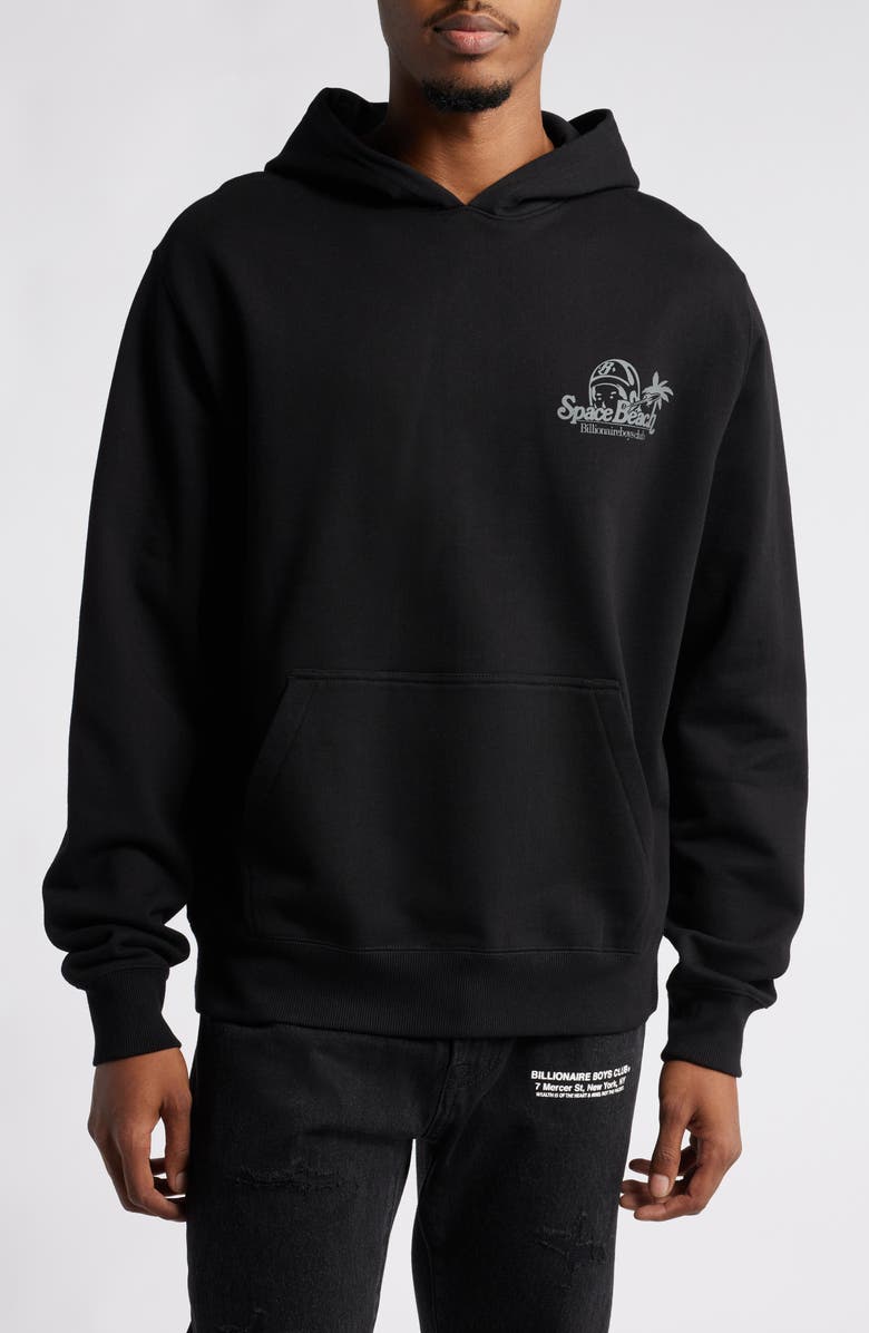 Billionaire Boys Club New Bora Cotton Graphic Hoodie, Main, color, 