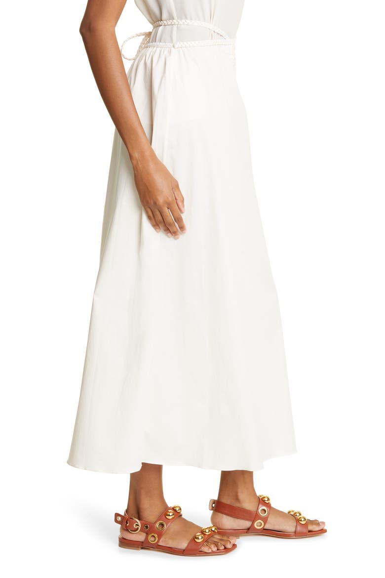 Mother Nature Midi Skirt, Alternate, color, ECRU