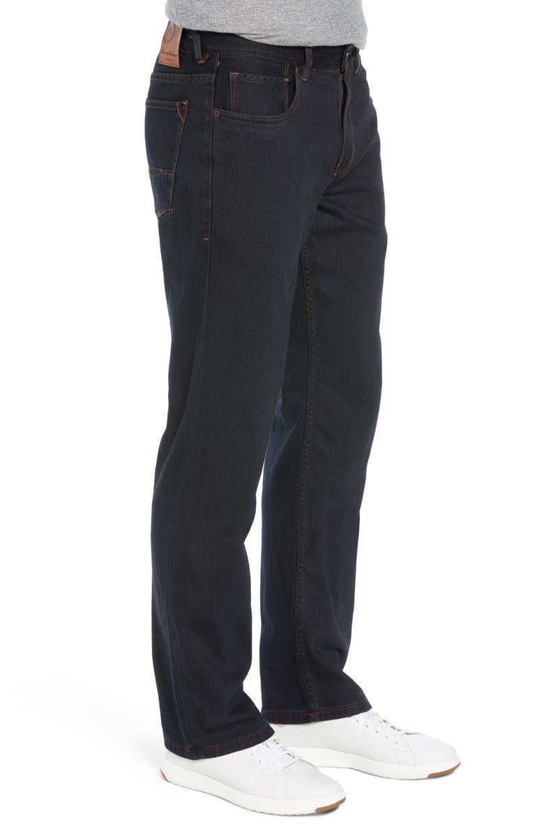 Tommy Bahama Antigua Cove Authentic Standard Fit Jeans, Alternate, color, Black Overdye
