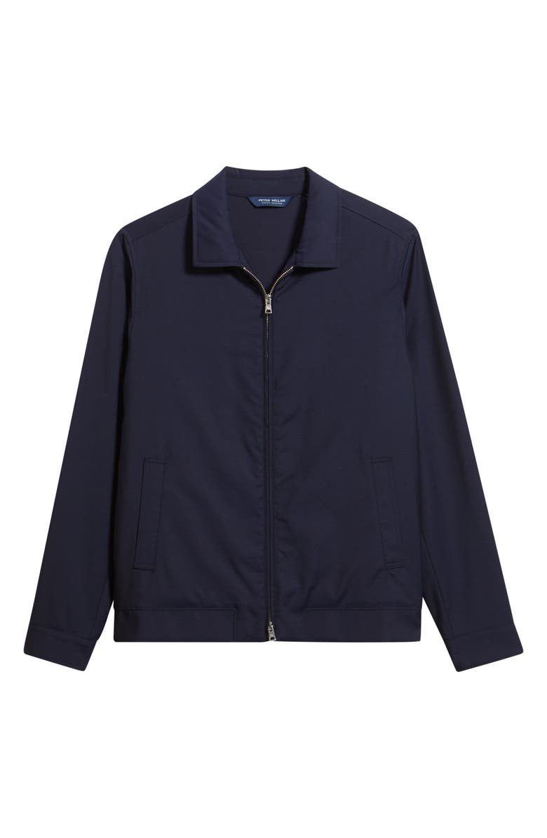 Peter Millar Crown Crafted Excursionist Merino Wool Jacket, Alternate, color, Navy