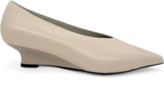 Amie Rafa JoJo Leather Wedge Pumps