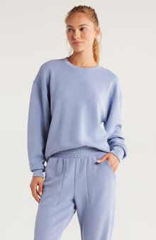 Zella Ultra Soft Boxy Crew Sweatshirt