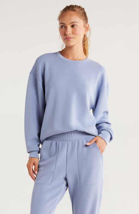 Zella Ultra Soft Boxy Crew Sweatshirt