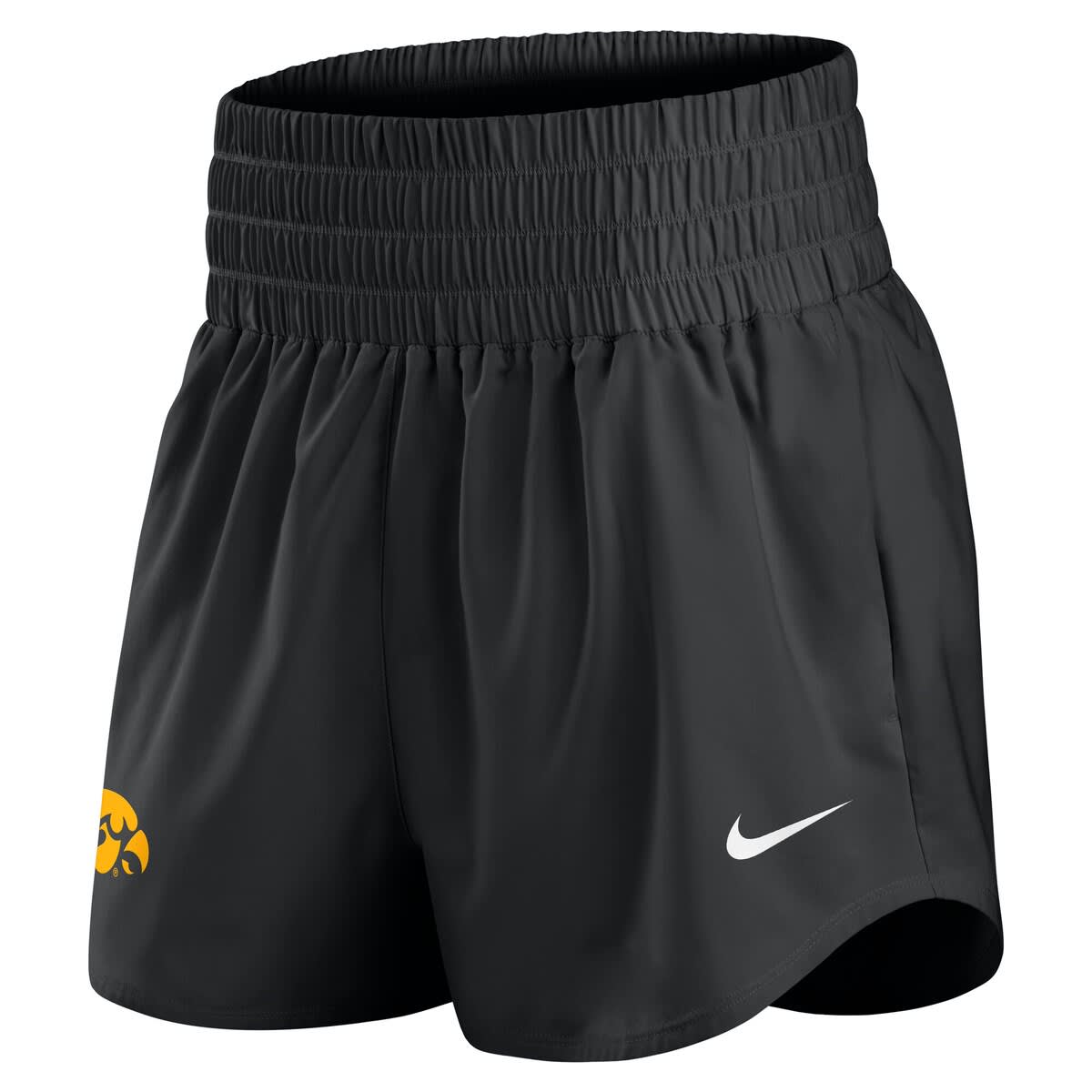 Nike Women's Nike Black Iowa Hawkeyes Performance One Dri-FIT High-Rise ...