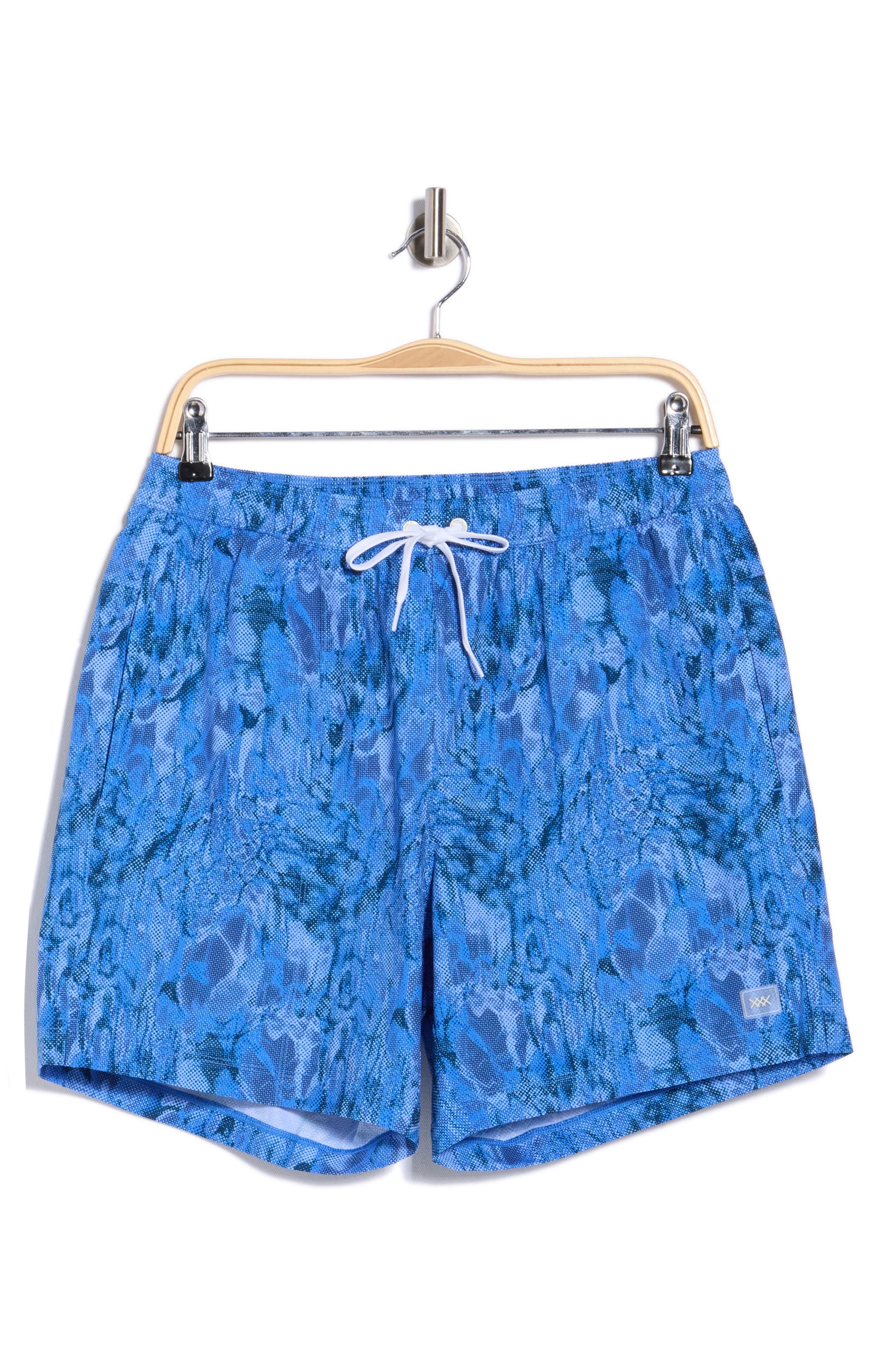 selected ELECTRIC BLUE TEXTURE PRINT