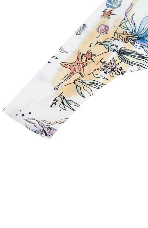 Uwila Warrior Printed Vip Thong In Sea Print