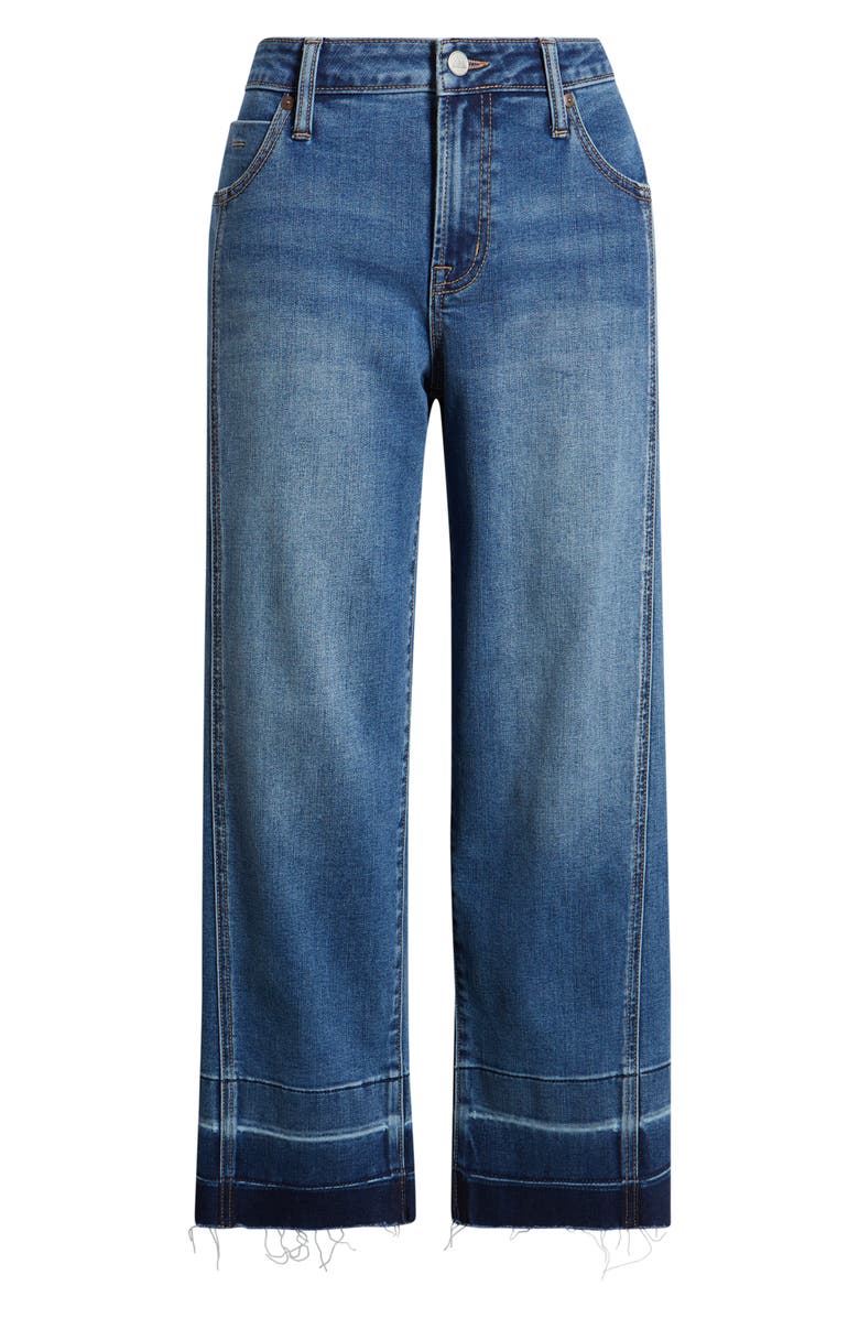 CITY BLUES Release Hem Straight Leg Jeans, Alternate, color, 