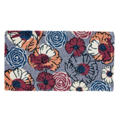 Poppy Coir Mat Multi Coir Everyday,Summer
