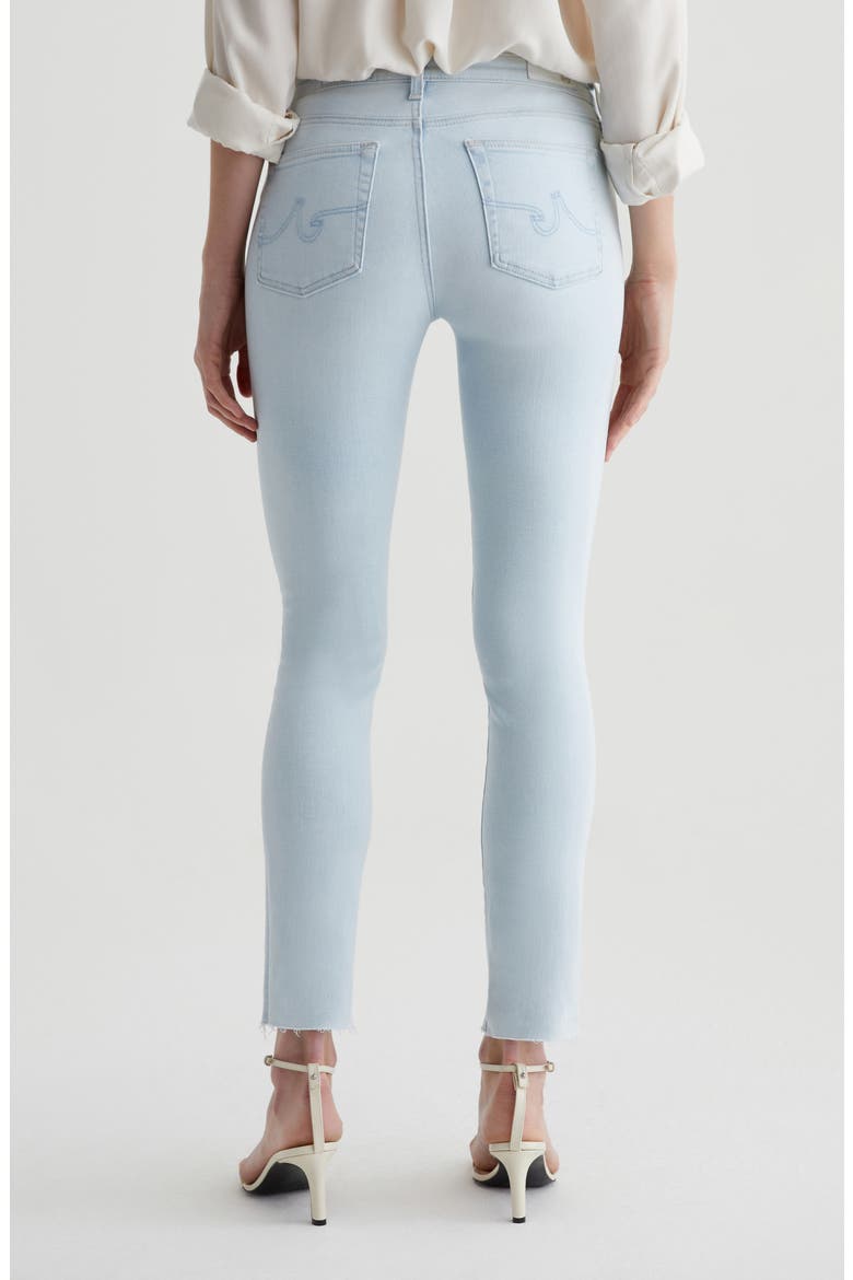 Prima Low Rise Ankle Cigarette Jeans, Alternate, color, HEAT WAVE