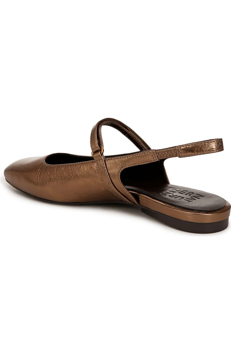 Naturalizer Connie Slingback Mary Jane Flat, Alternate, color, Old Gold Leather