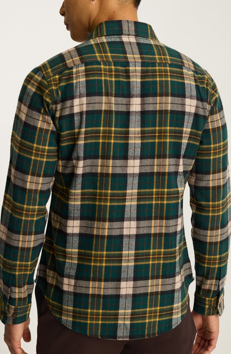 Bonobos Slim Fit Plaid Stretch Flannel Button-Up Shirt, Alternate, color, Blakely Plaid