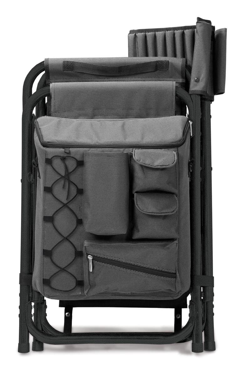 Oniva a Picnic Time Brand Picnic Time Fusion Backpack Chair with Cooler, Alternate, color, Black