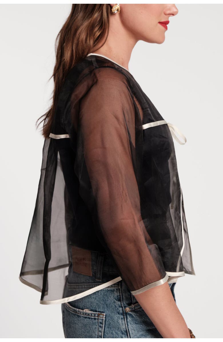 Frances Valentine Parker Swing Top, Alternate, color, Black