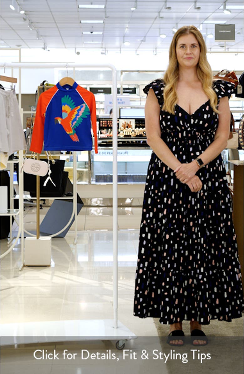 Kids' Sun Safe Colorblock Long Sleeve Rashguard, sales video thumbnail