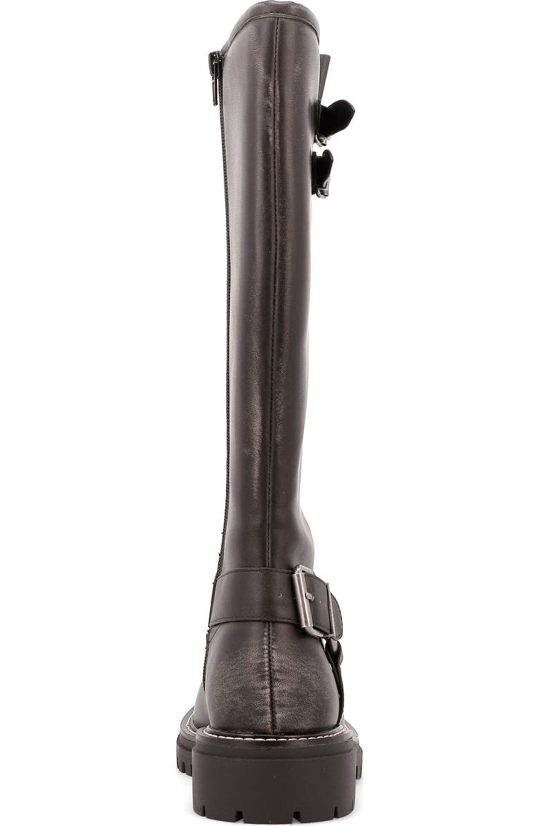 MIA Franco Knee High Moto Boot, Alternate, color, Black