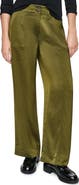 DKNY Wide Leg Glazed Pants