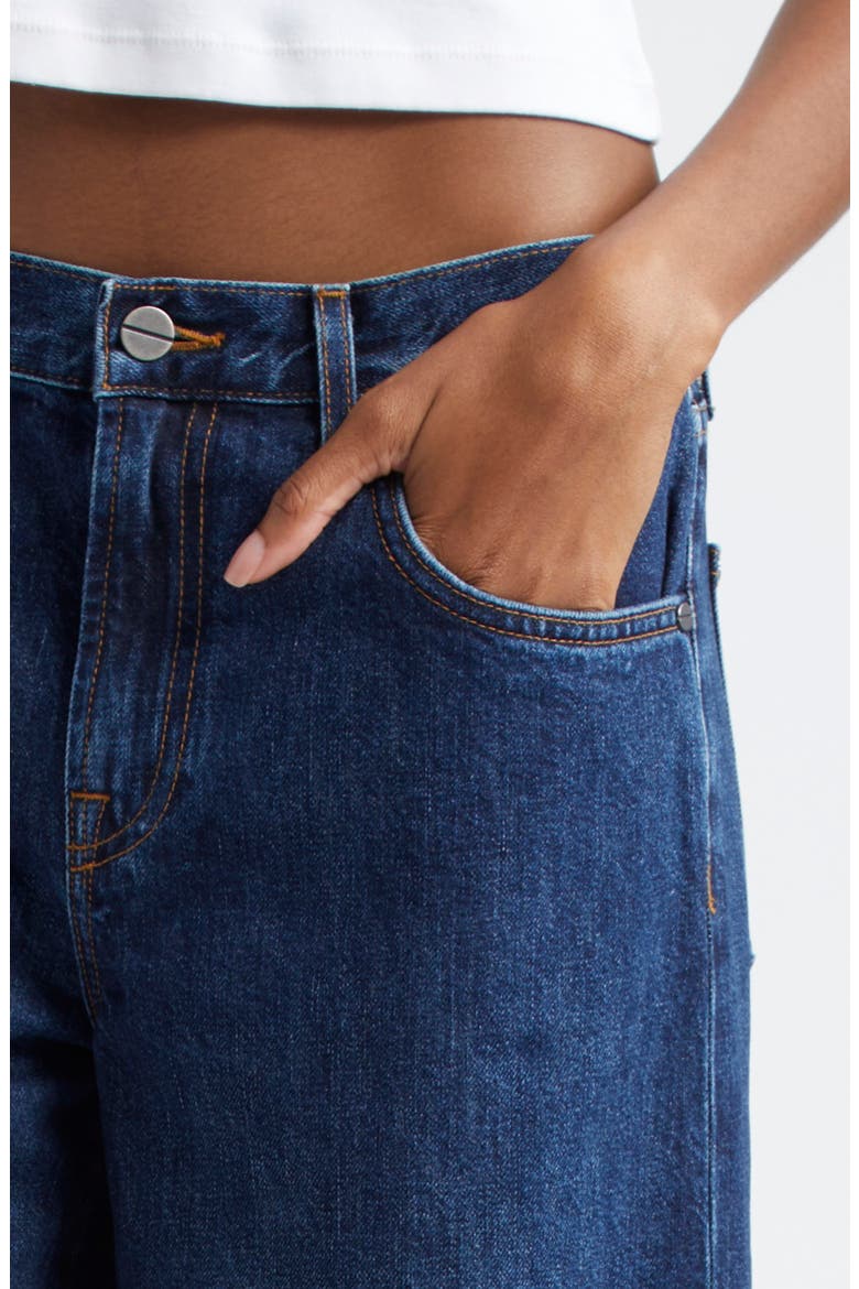 Tiny Dancer High Waist Wide Leg Jeans, Alternate, color, DARK WASH