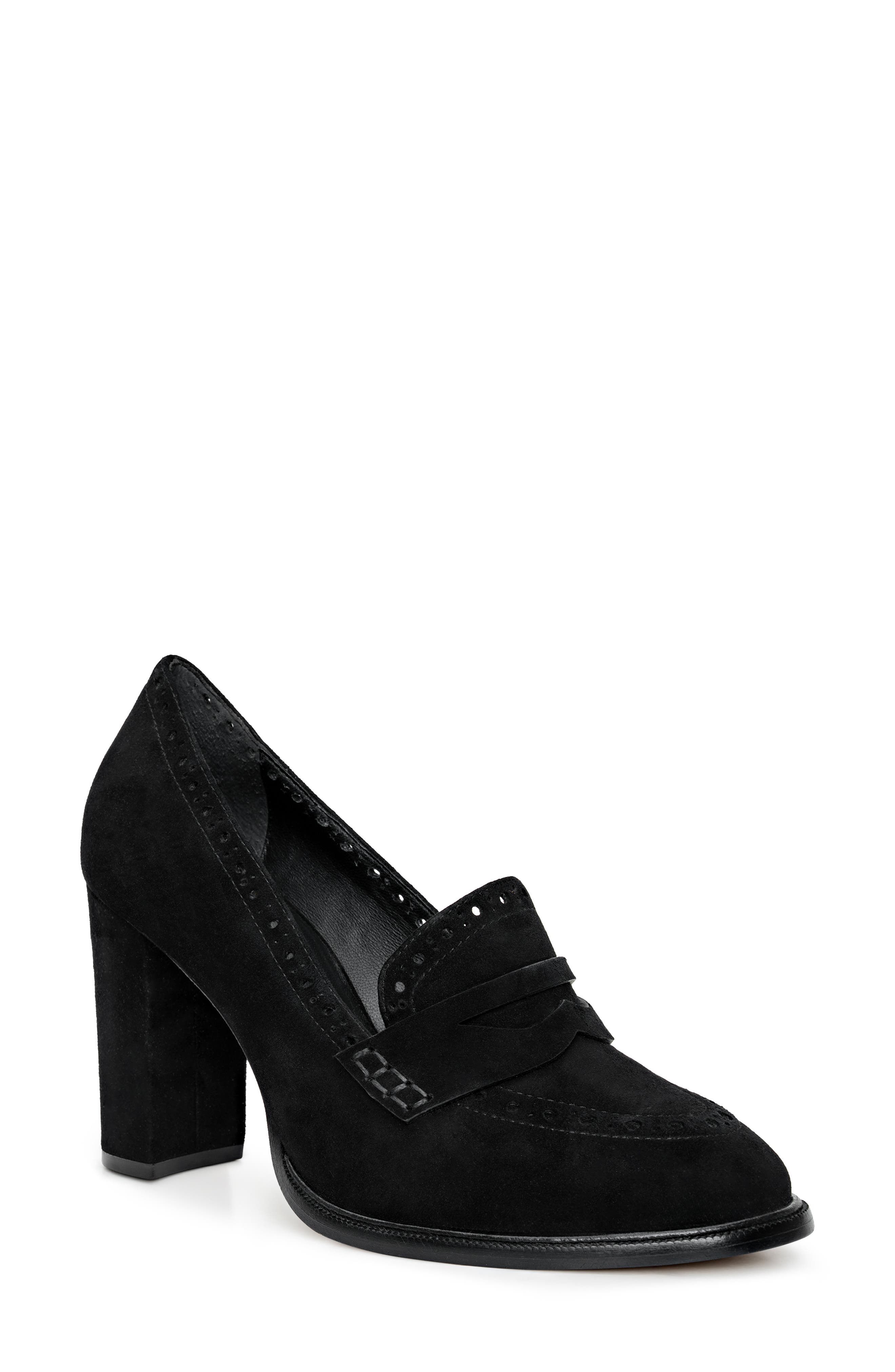 L'AGENCE Bea Penny Loafer Pump, Main, color, 