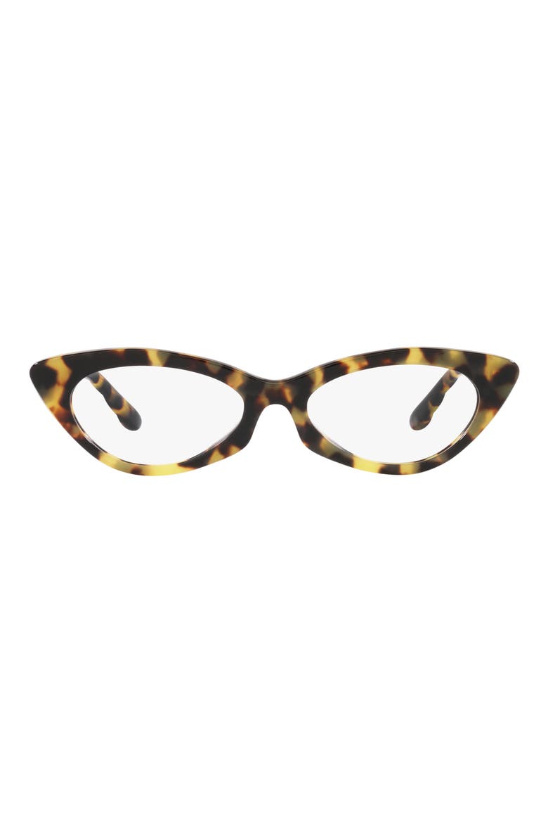 52mm Irregular Optical Glasses, Main, color, DARK TORTOISE