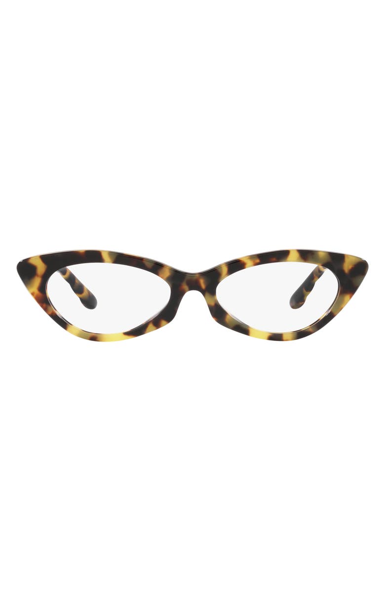 Tory Burch 52mm Irregular Optical Glasses, Main, color,