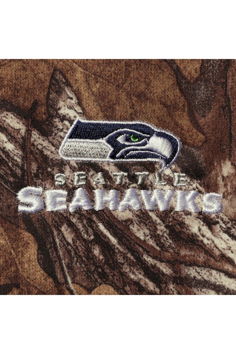 Men's Dunbrooke Realtree Camo Seattle Seahawks Trophy Tech Fleece Full-Zip Hoodie, Alternate, color, Realtree Camo