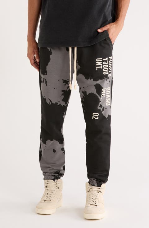 History Cotton Bleached Joggers