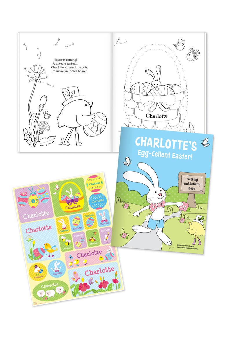 Easter Coloring Books & Stickers, Main, color, BOY