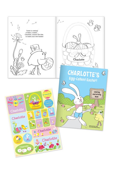 Easter Coloring Books & Stickers