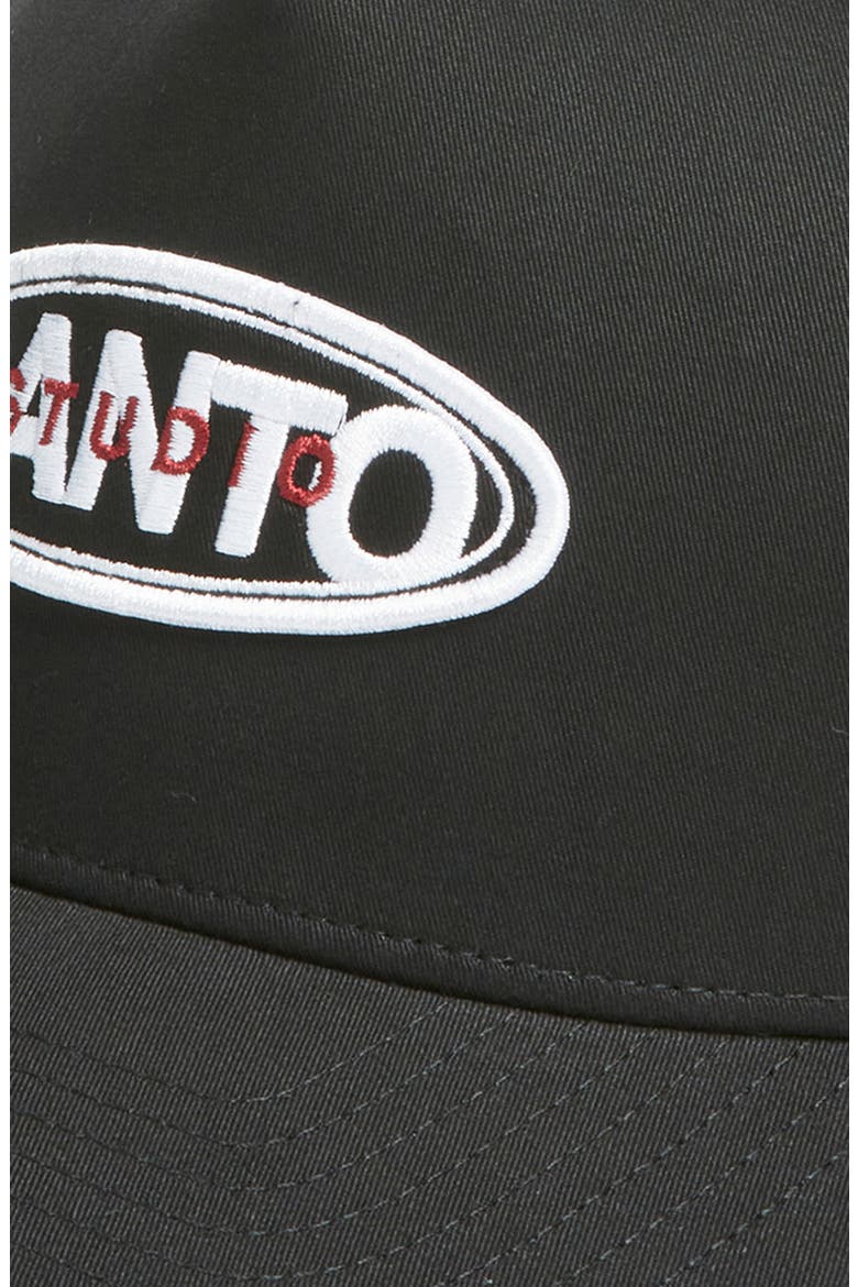 FlexFit Snapback Trucker Hat, Alternate, color, BLACK