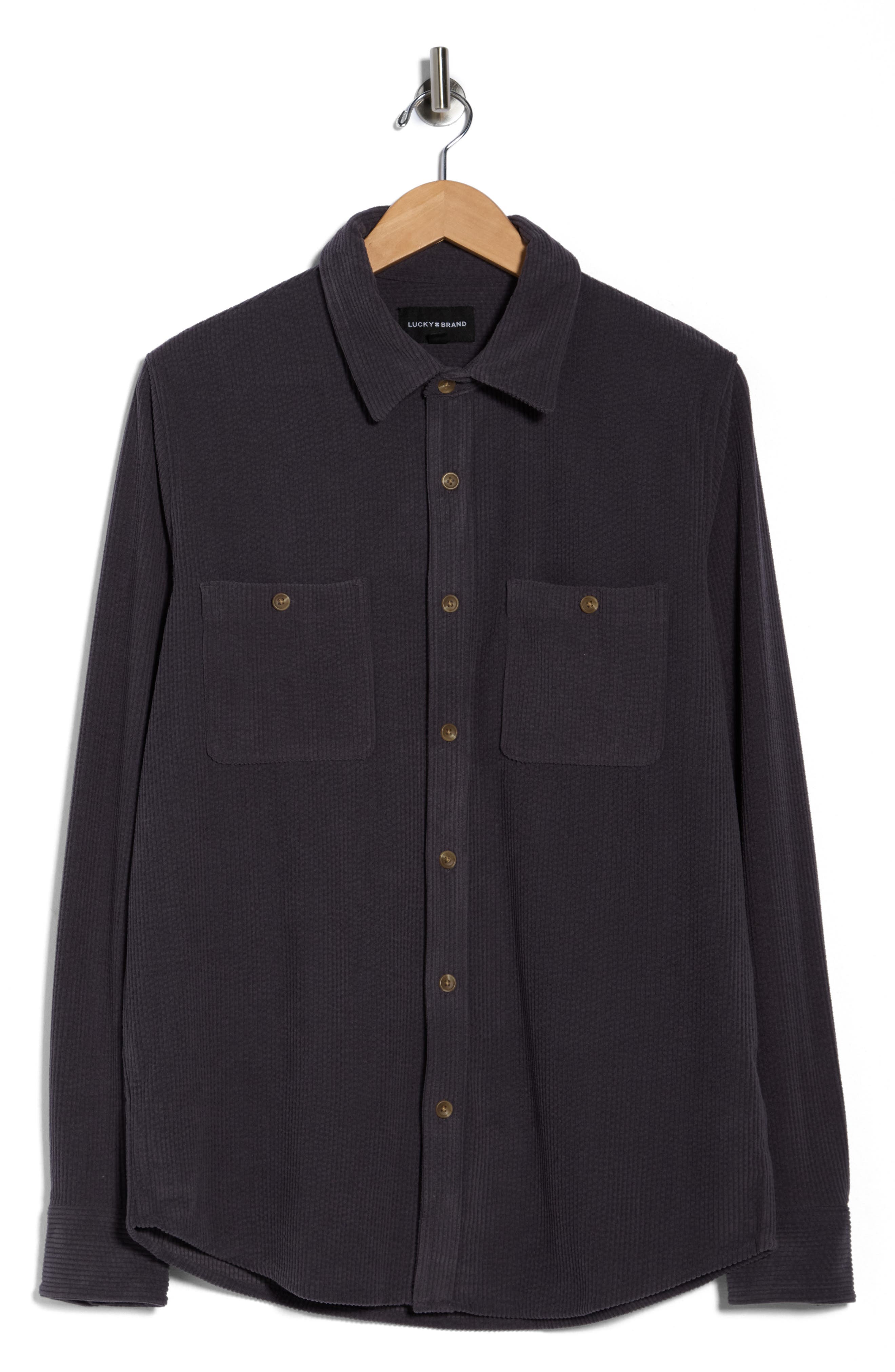 Lucky Brand Mason Corduroy Twill Button-Up Shirt
