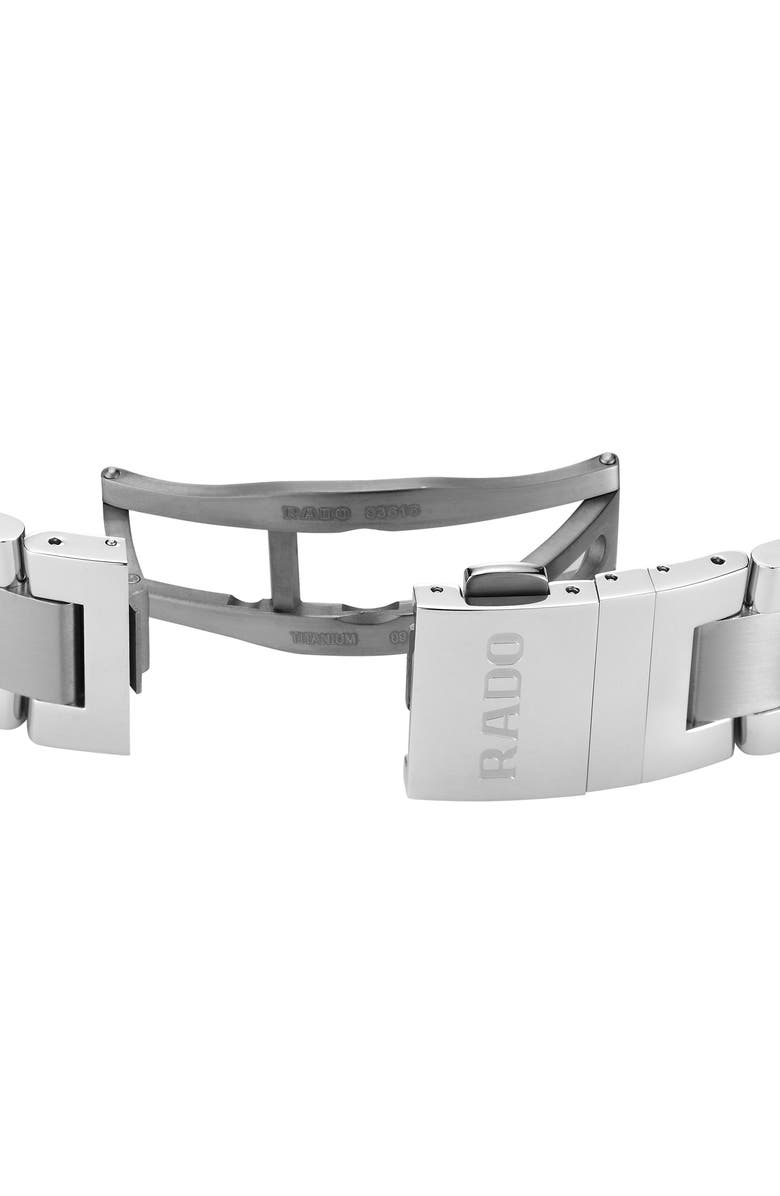 RADO Captain Cook Automatic Bracelet Watch, 42mm, Alternate, color, Silver/ Blue