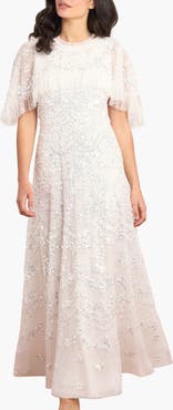 Needle & Thread Freya Cape Ankle Gown